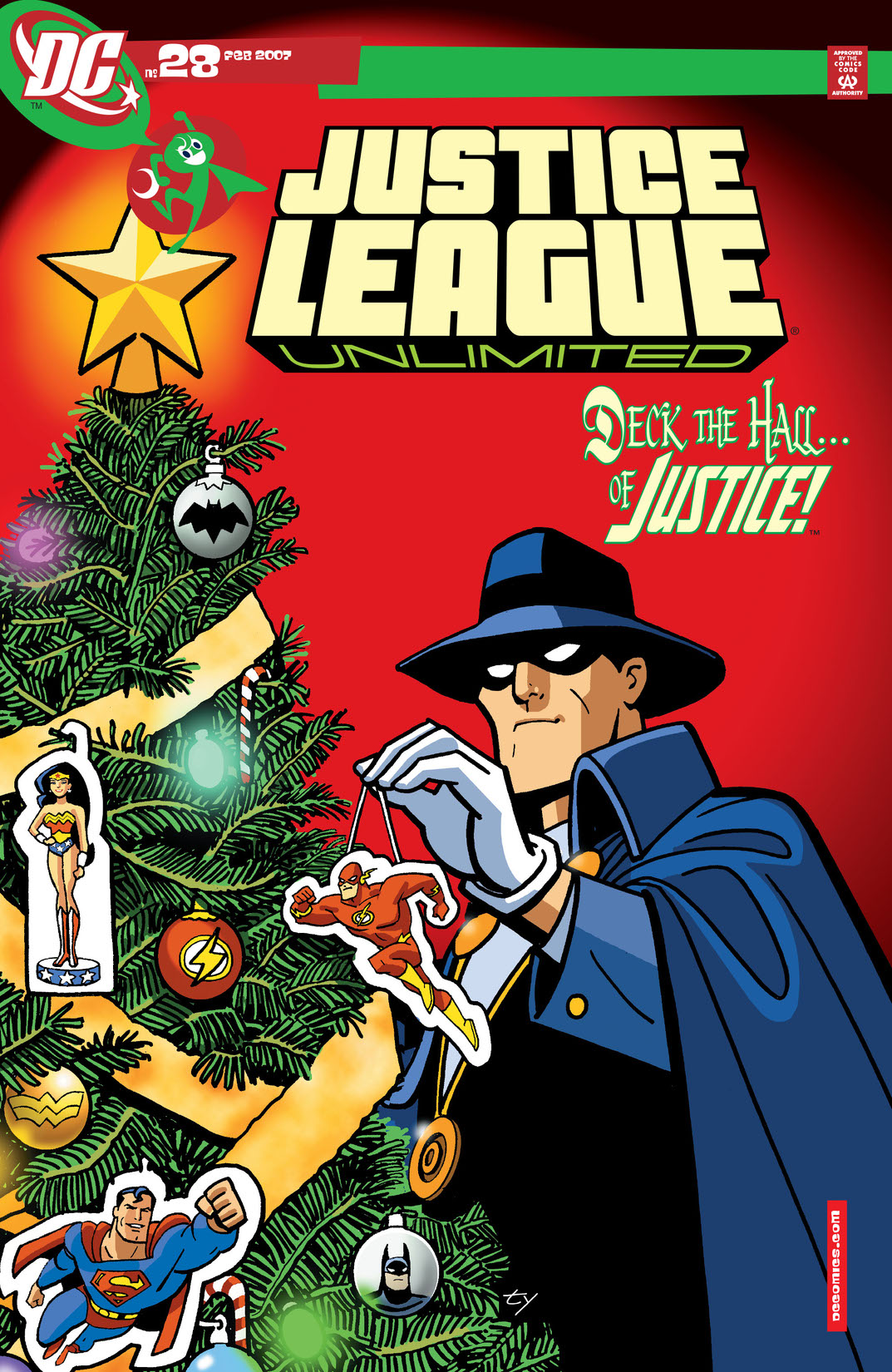 Justice League Unlimited #28 preview images