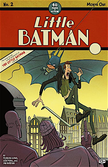 Little Batman: Month One #2 preview images