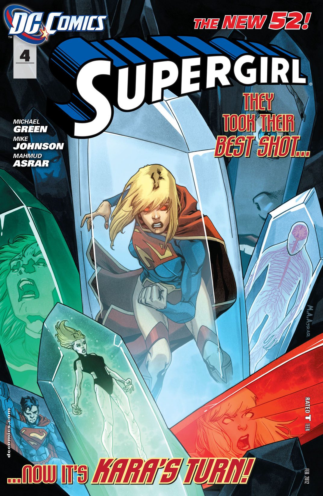 Supergirl (2011-) #4 preview images