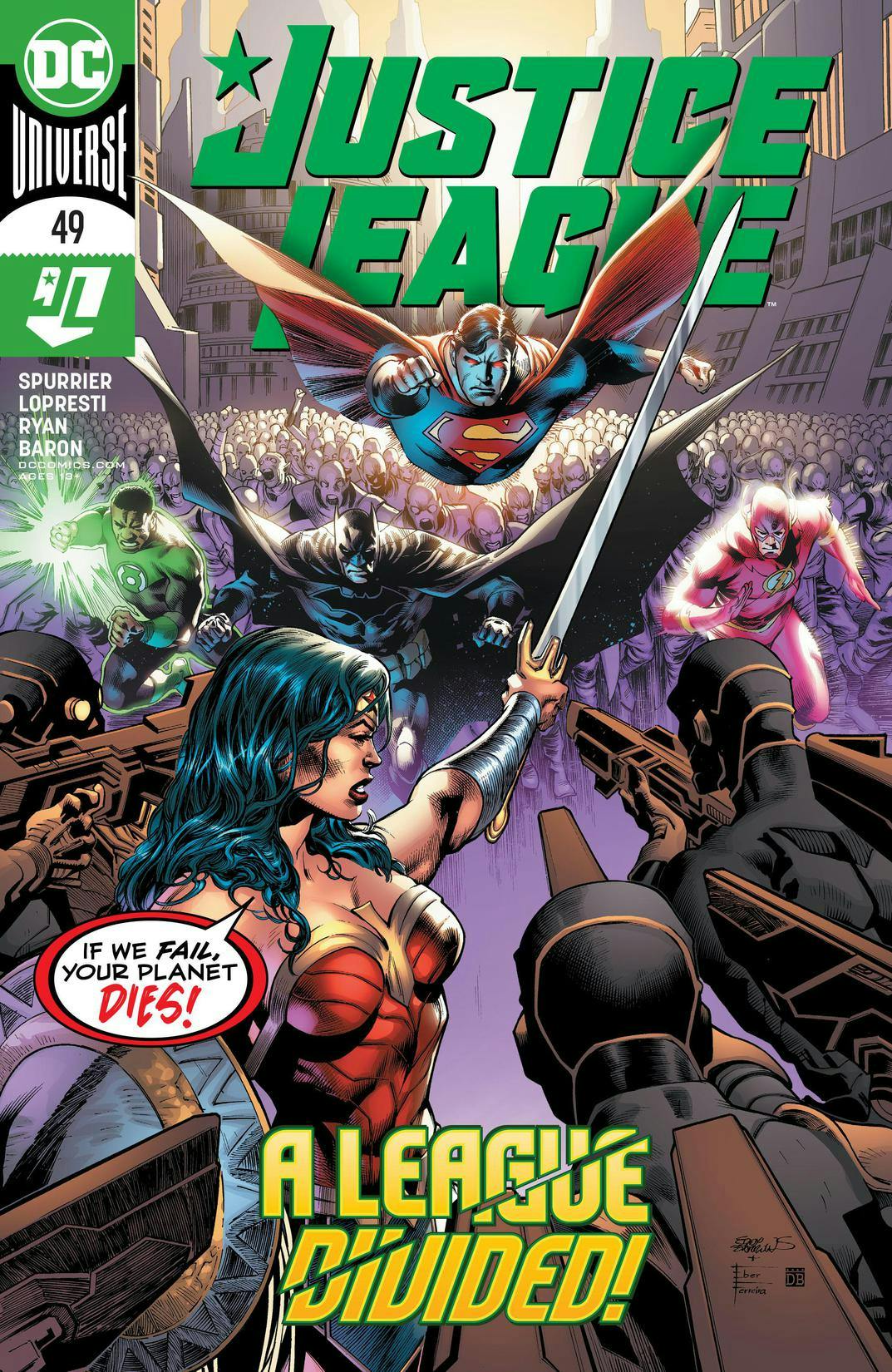 Justice League (2018-) #49 preview images