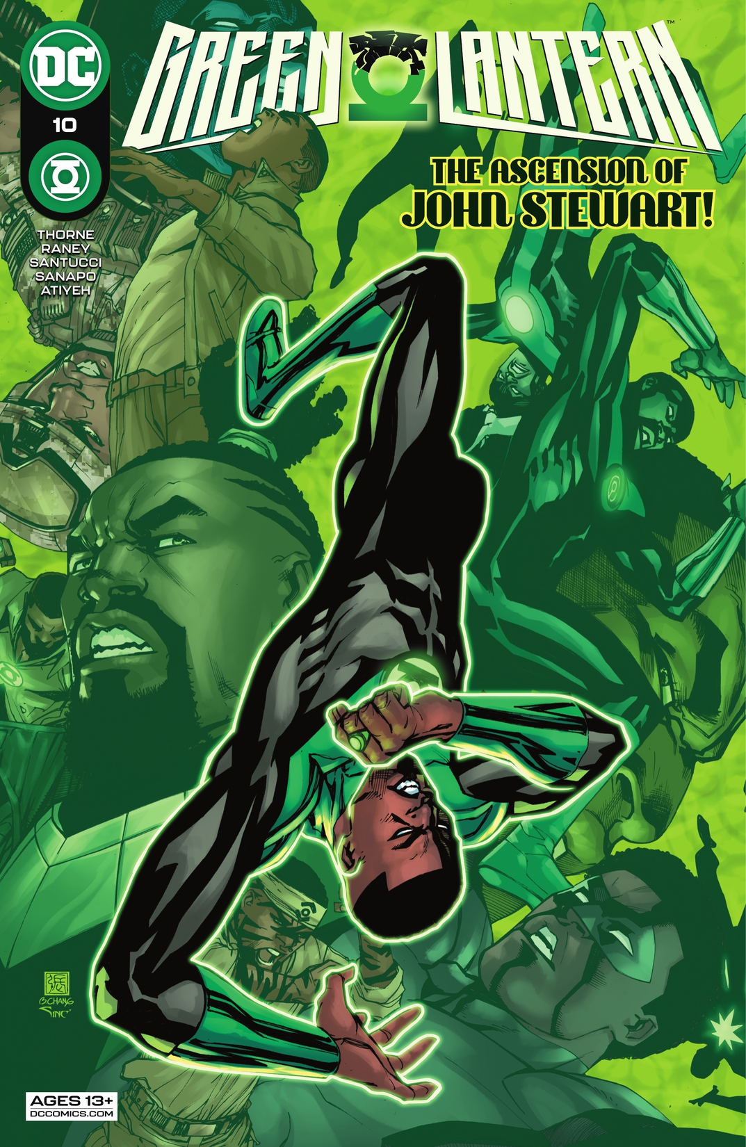 Green Lantern #10 preview images