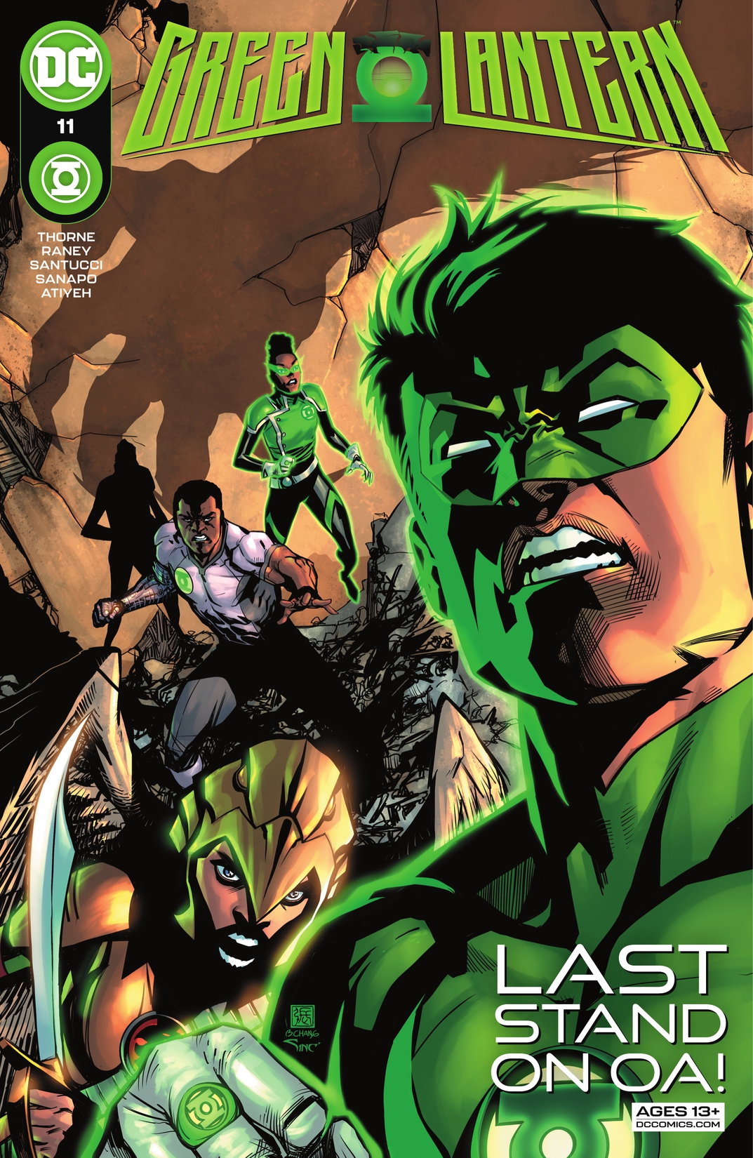 Green Lantern #11 preview images