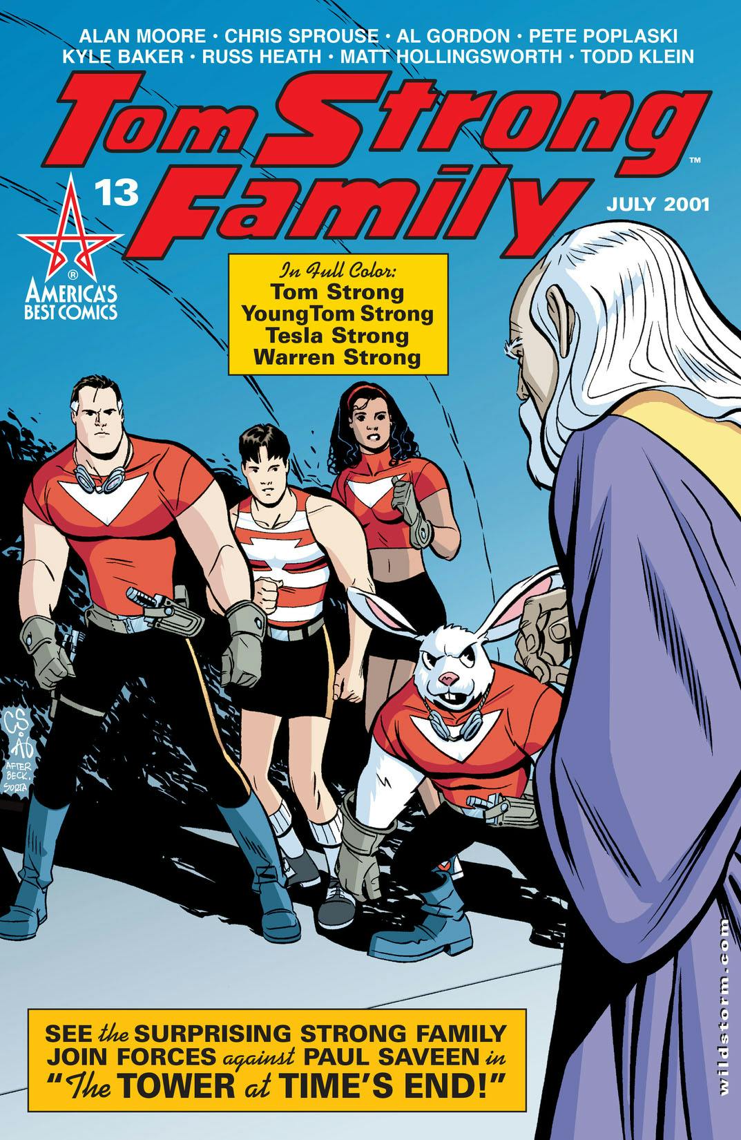 Tom Strong #13 preview images