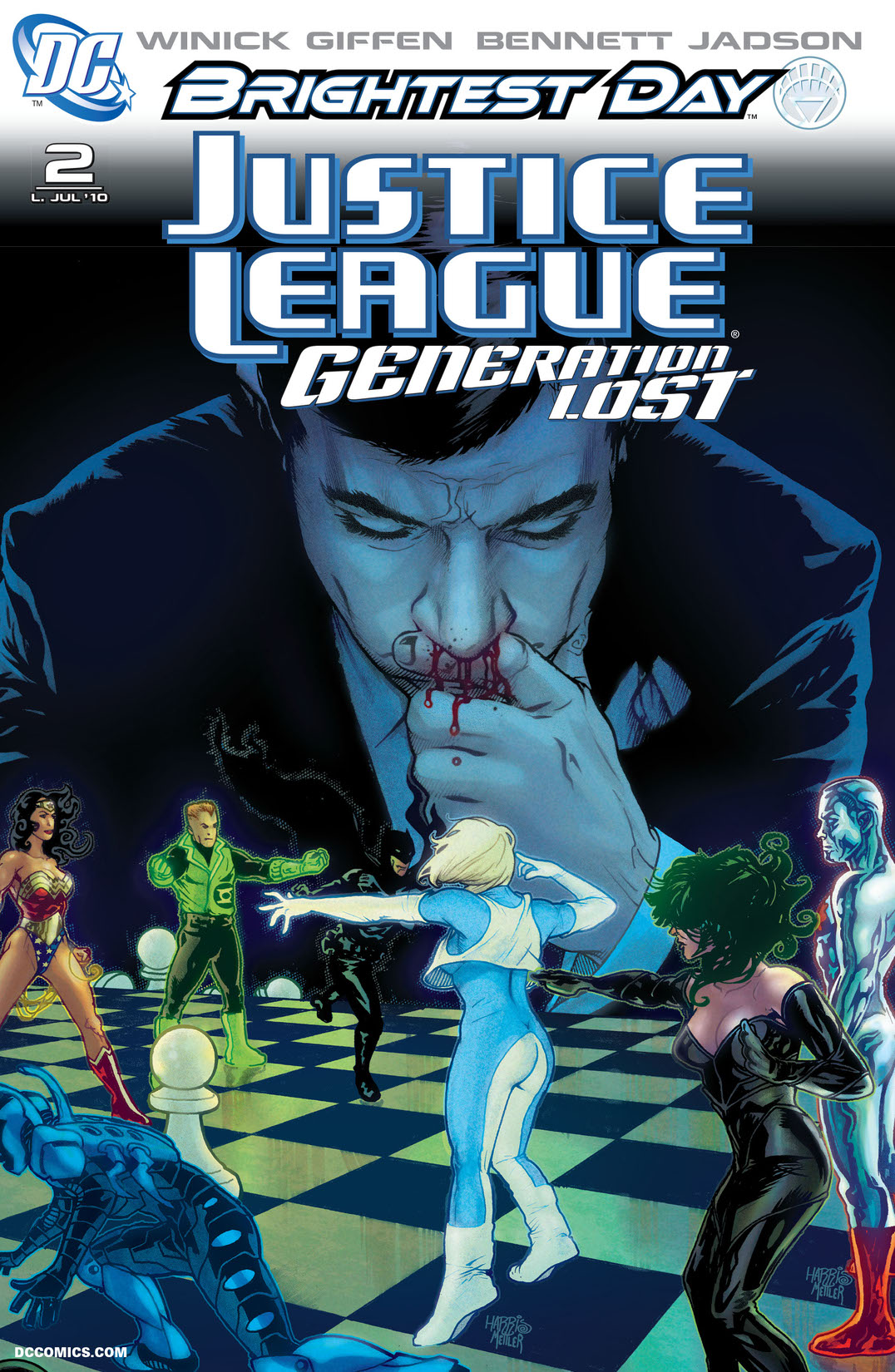 Justice League: Generation Lost #2 preview images