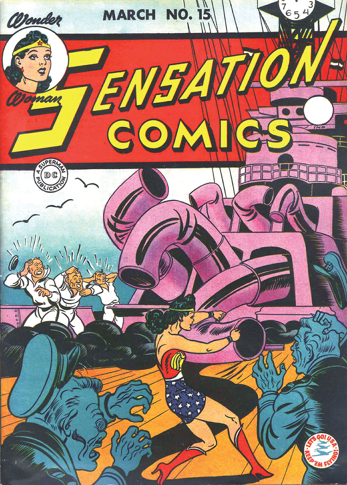 Sensation Comics #15 preview images