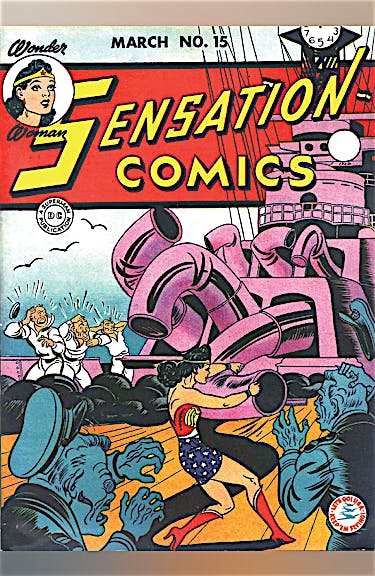 Sensation Comics #15 preview images