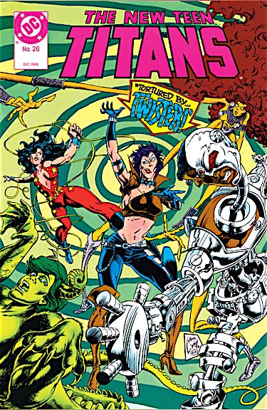 The New Teen Titans #26 preview images