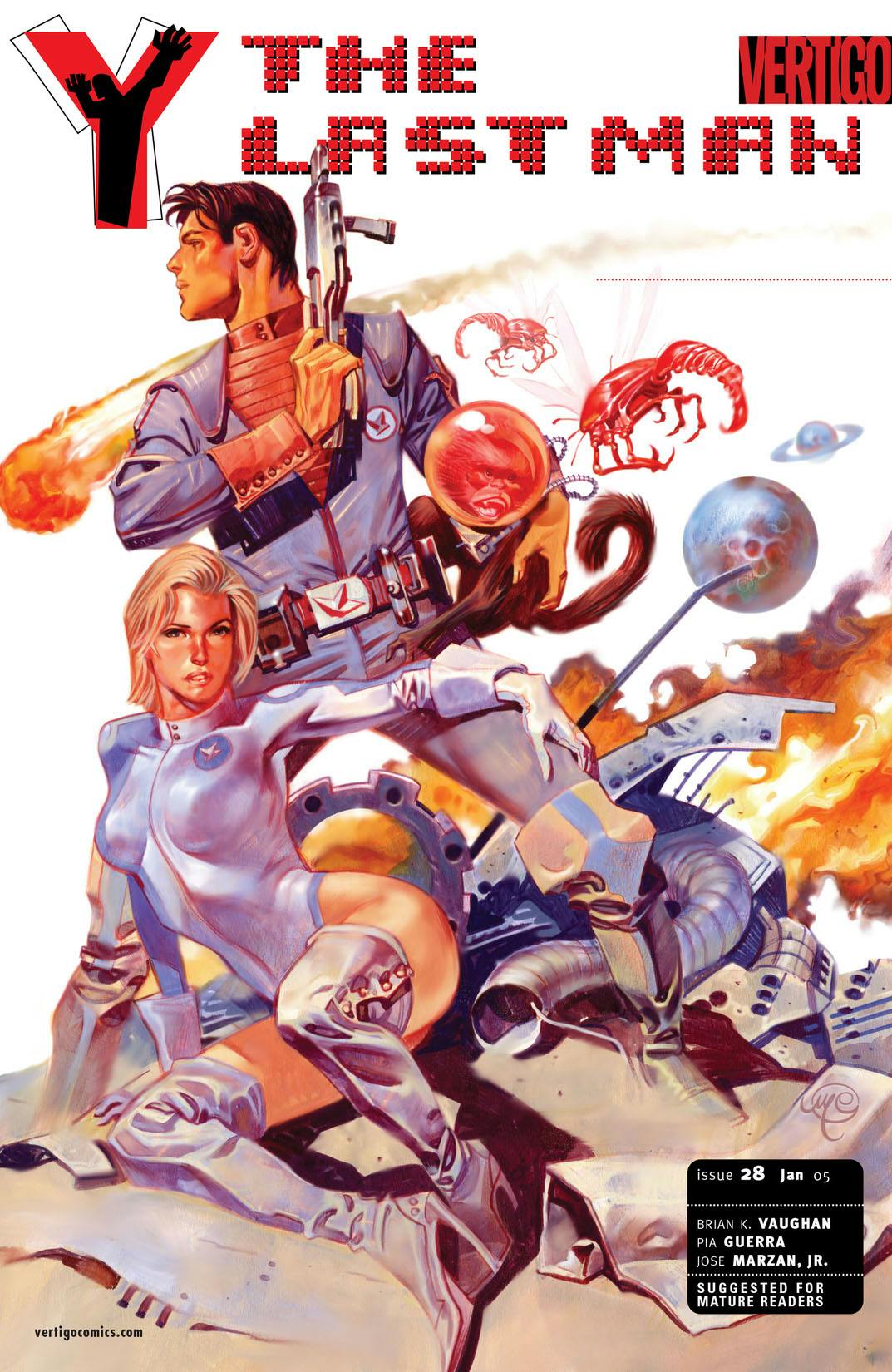 Y: The Last Man #28 preview images