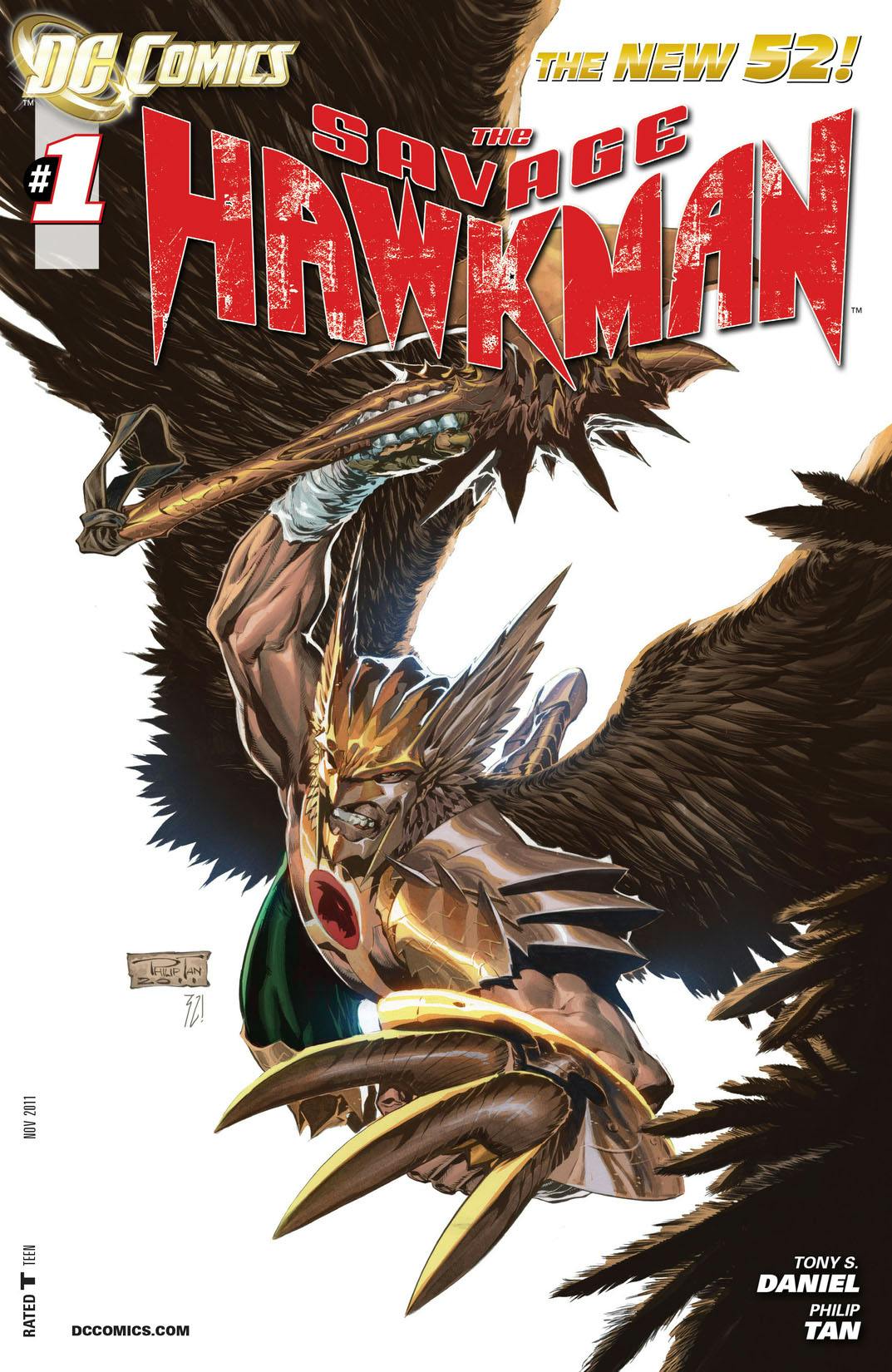 The Savage Hawkman #1 preview images