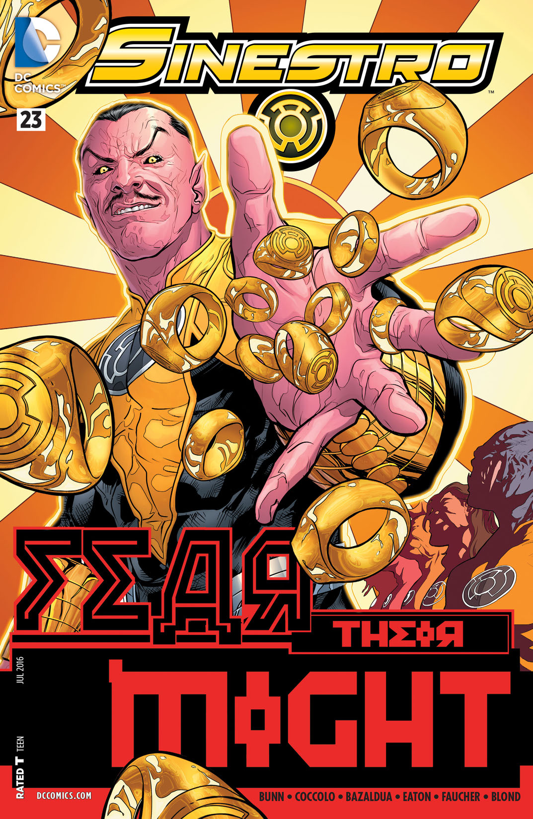 Sinestro #23 preview images