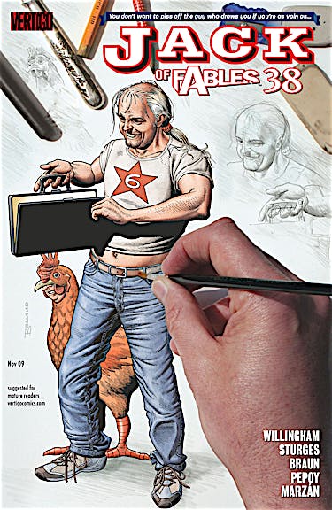 Jack of Fables #38 preview images