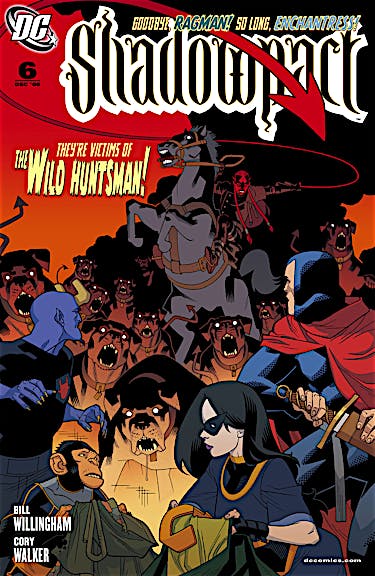 Shadowpact #6 preview images