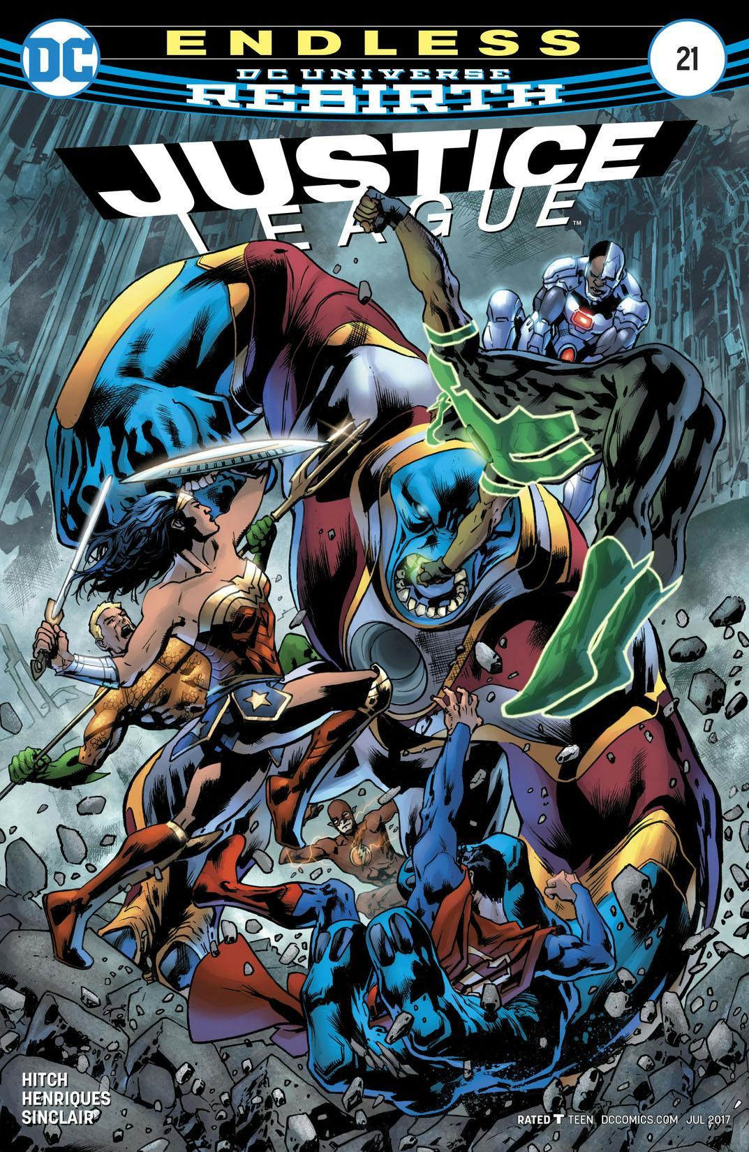 Justice League (2016-) #21 preview images