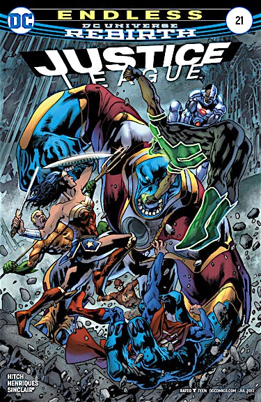 Justice League (2016-) #21 preview images