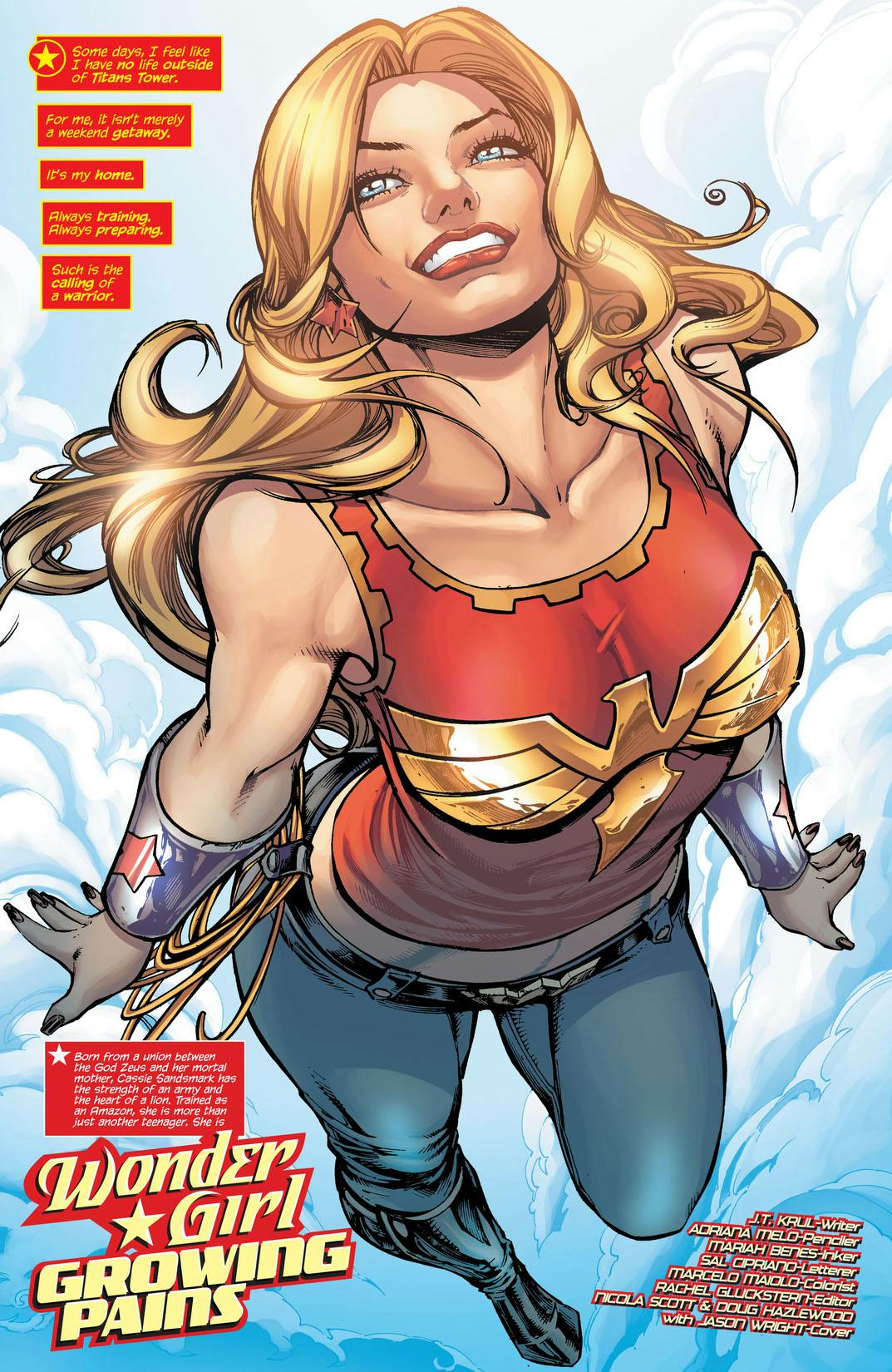 Wonder Girl (2011) series preview1