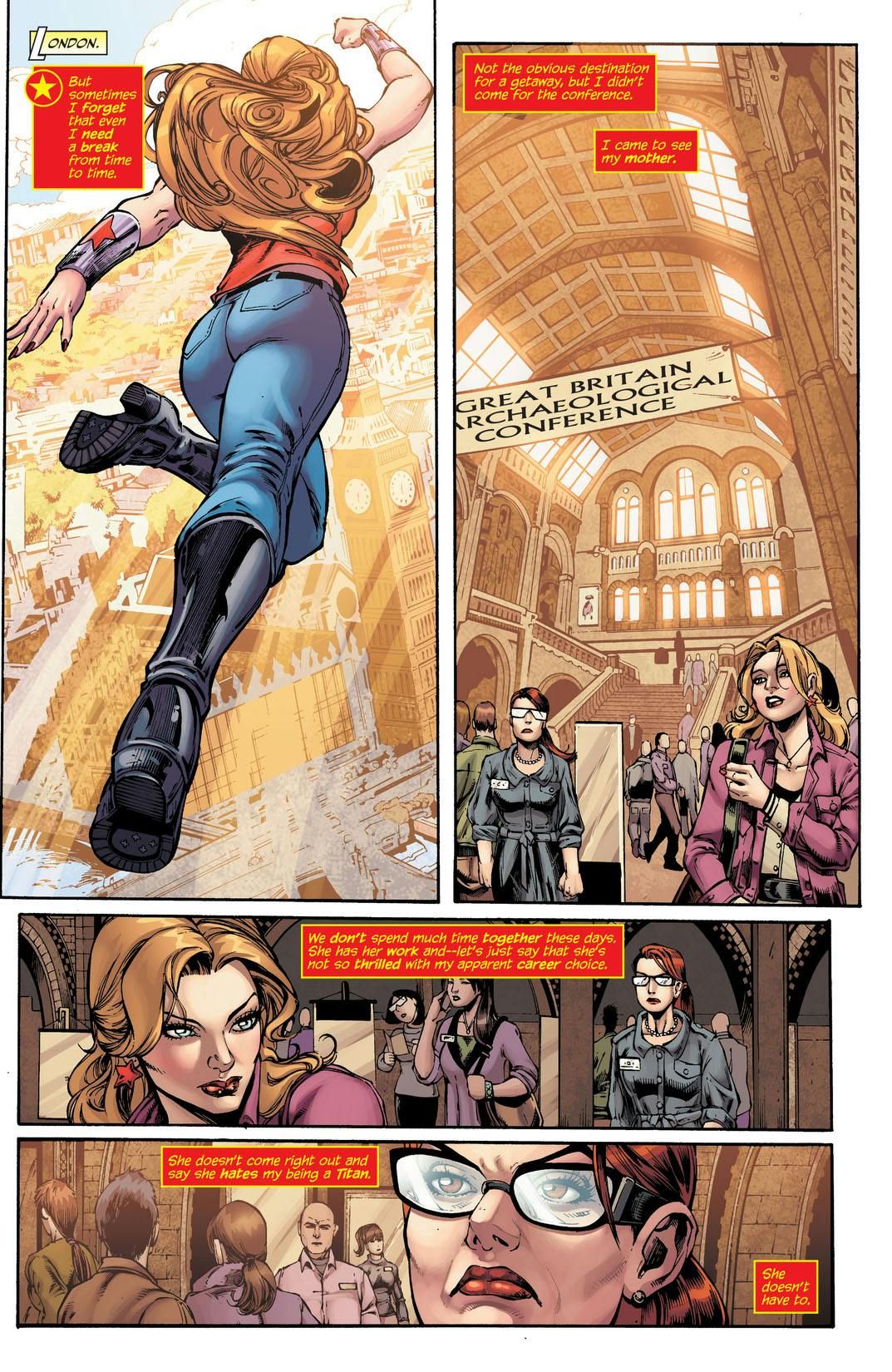 Wonder Girl (2011) series preview2