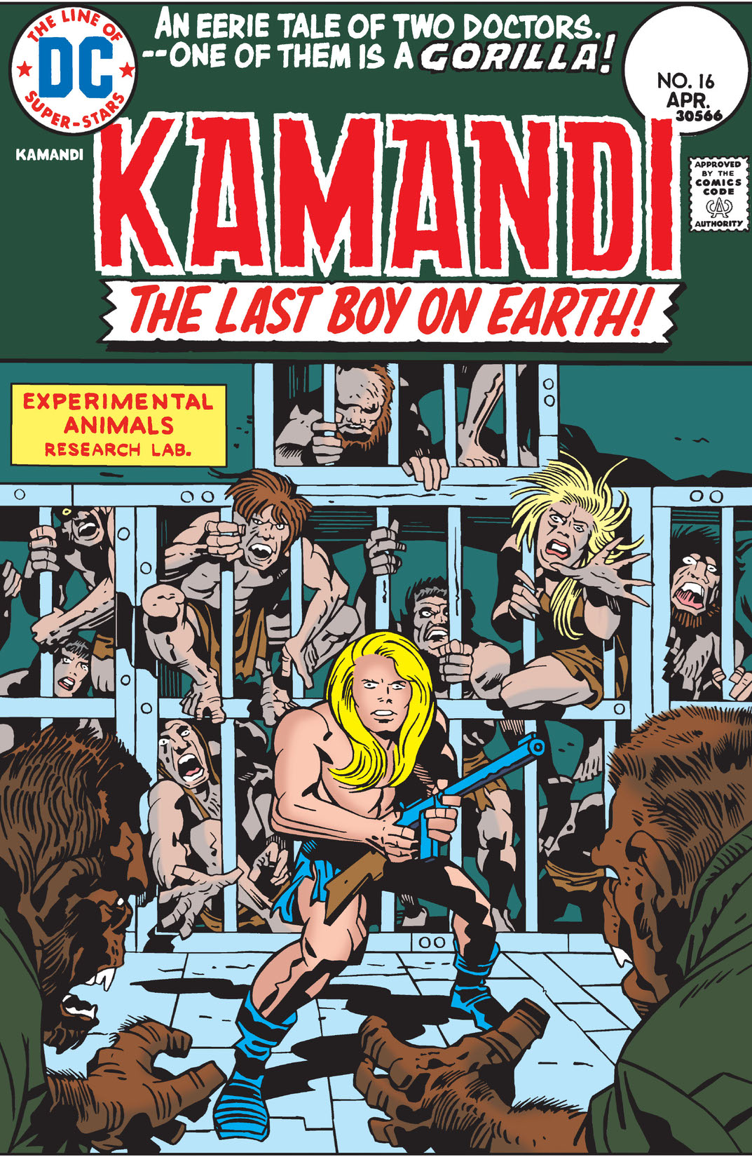 Kamandi: The Last Boy on Earth #16 preview images