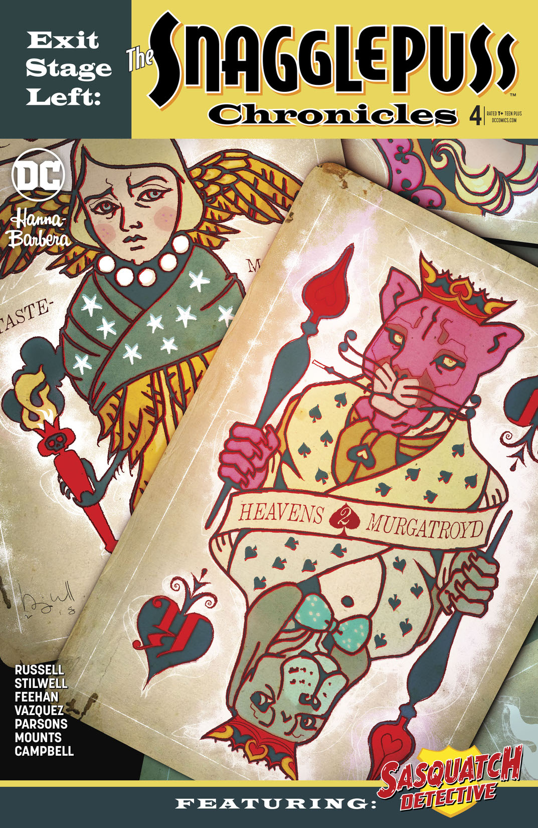 Exit Stage Left: The Snagglepuss Chronicles #4 preview images