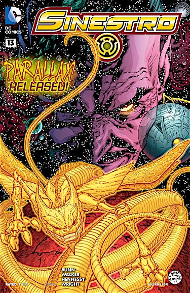 Sinestro #13 preview images