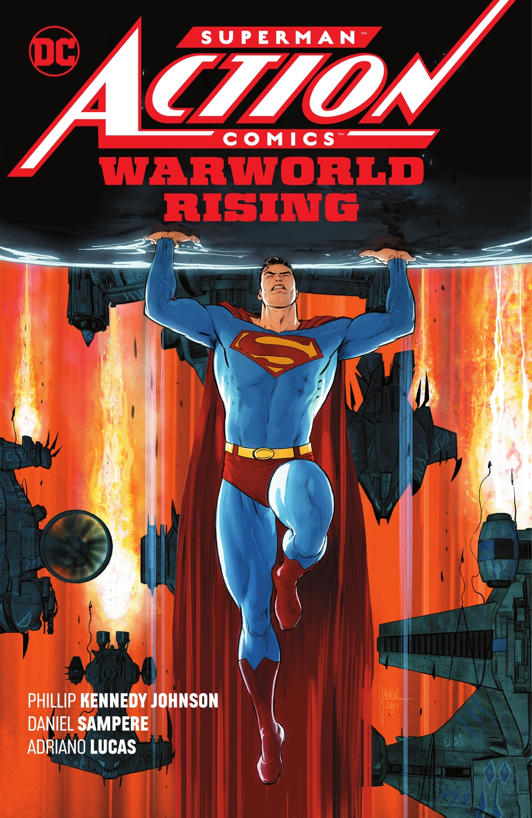 Superman: Action Comics Vol. 1: Warworld Rising preview images