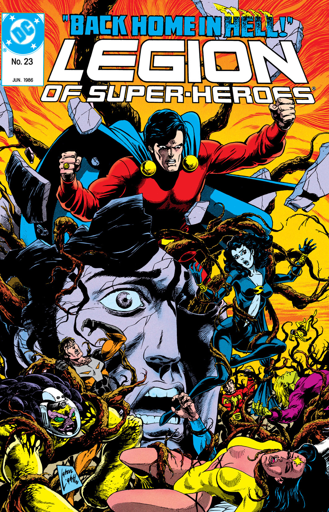 Legion of Super-Heroes (1984-) #23 preview images