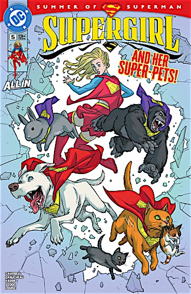 Supergirl #5 preview images