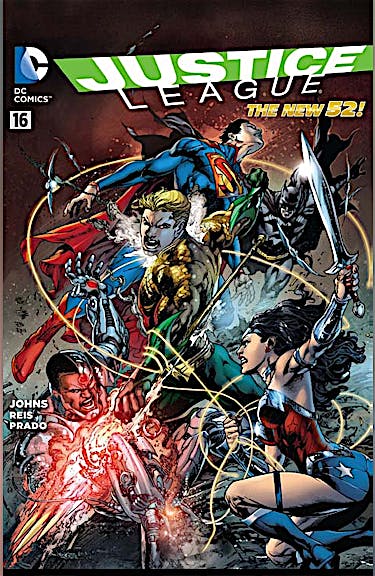New 52 Justice League DC Go! Edition #31 preview images