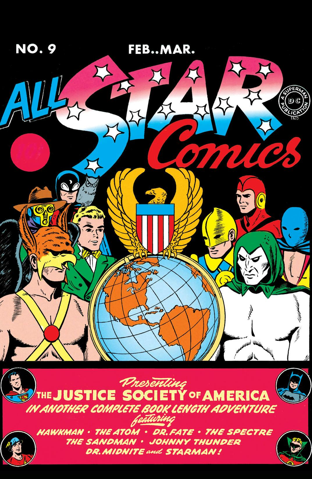 All-Star Comics #9 preview images