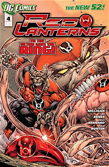 Red Lanterns #4 preview images