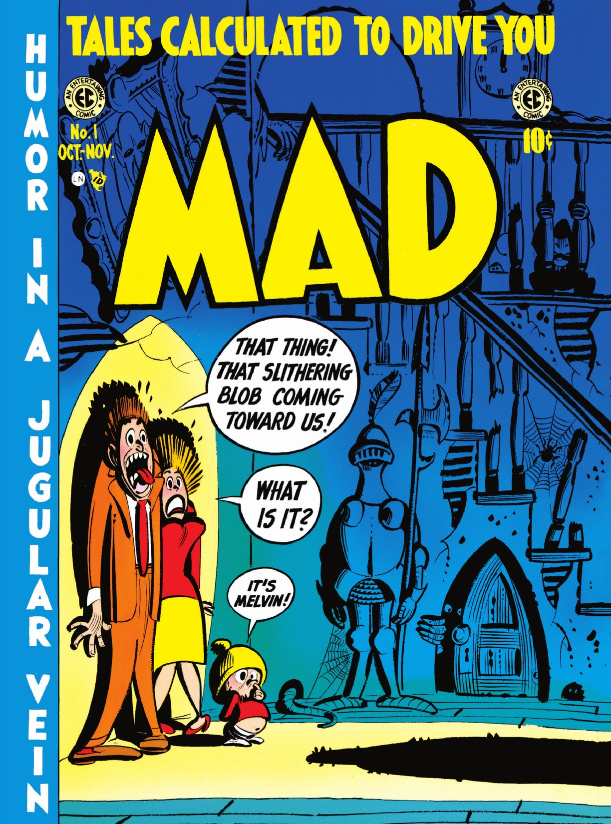 MAD Magazine #1 preview images