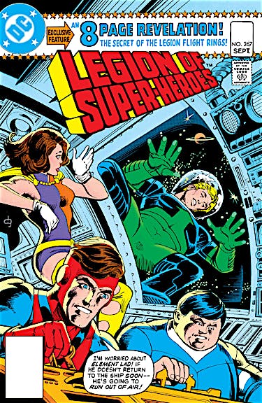 The Legion of Super-Heroes (1980-) #267 preview images
