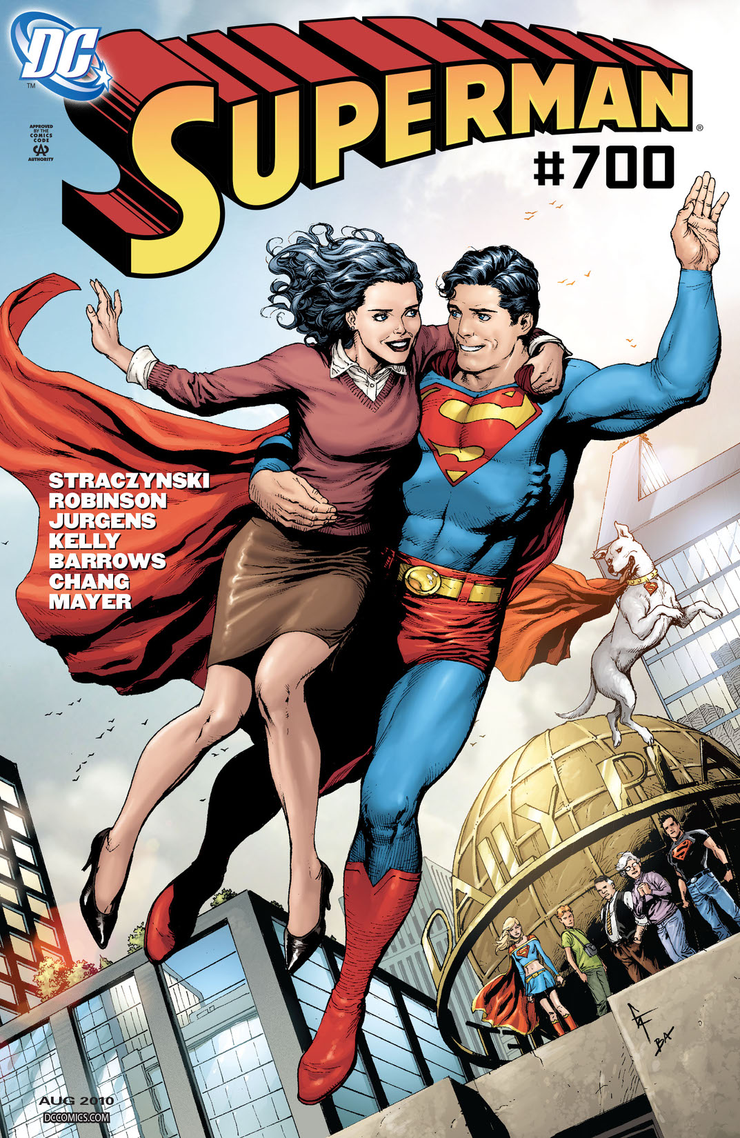Superman (2006-) #700 preview images