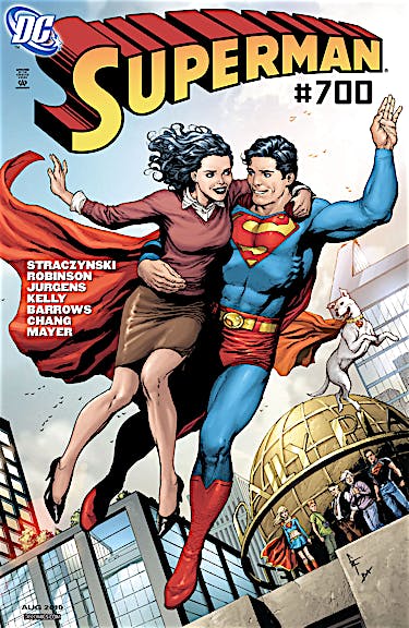 Superman (2006-) #700 preview images