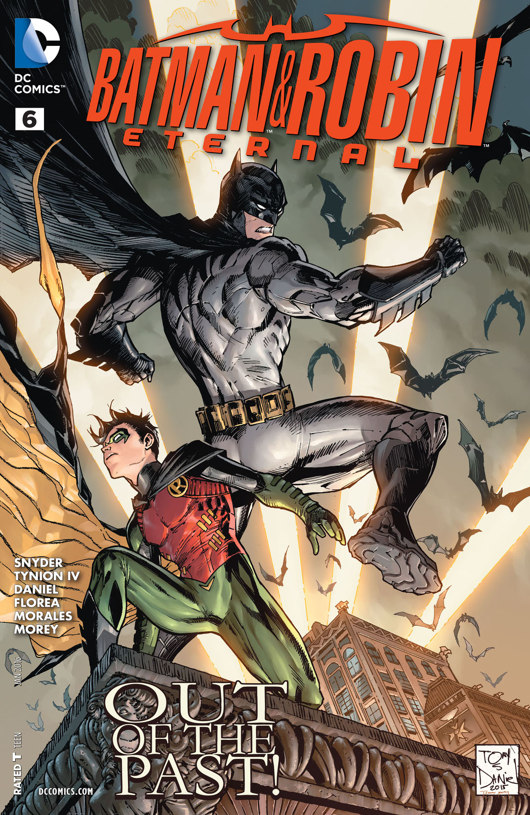 Batman & Robin Eternal #6 preview images