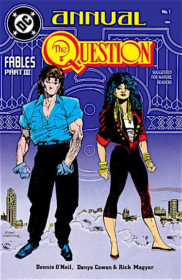 The Question Annual (1988-1989) #1 preview images