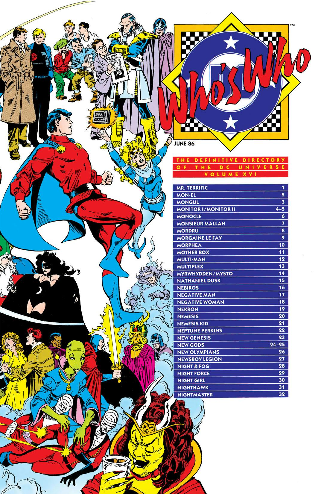 Who's Who: The Definitive Directory of the DC Universe #16 preview images