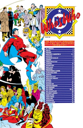 Who's Who: The Definitive Directory of the DC Universe #16