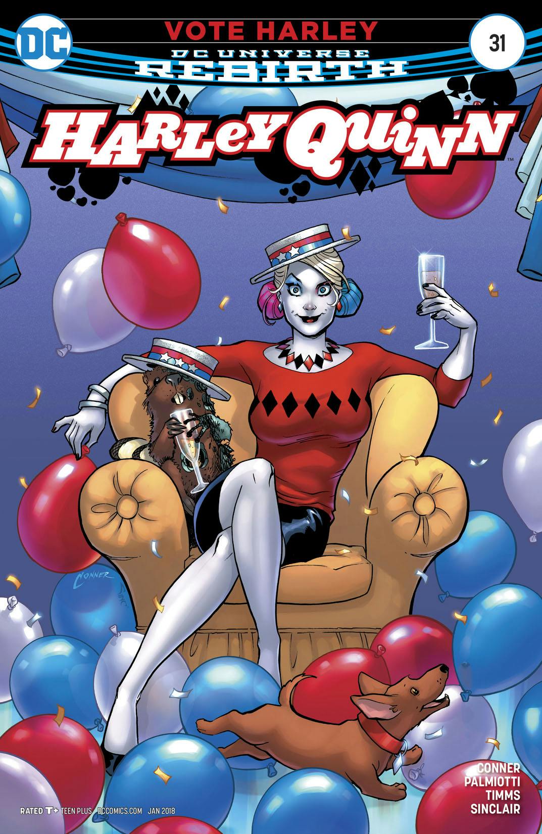 Harley Quinn (2016-) #31 preview images