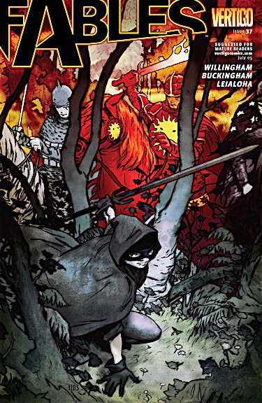 Fables #37 preview images