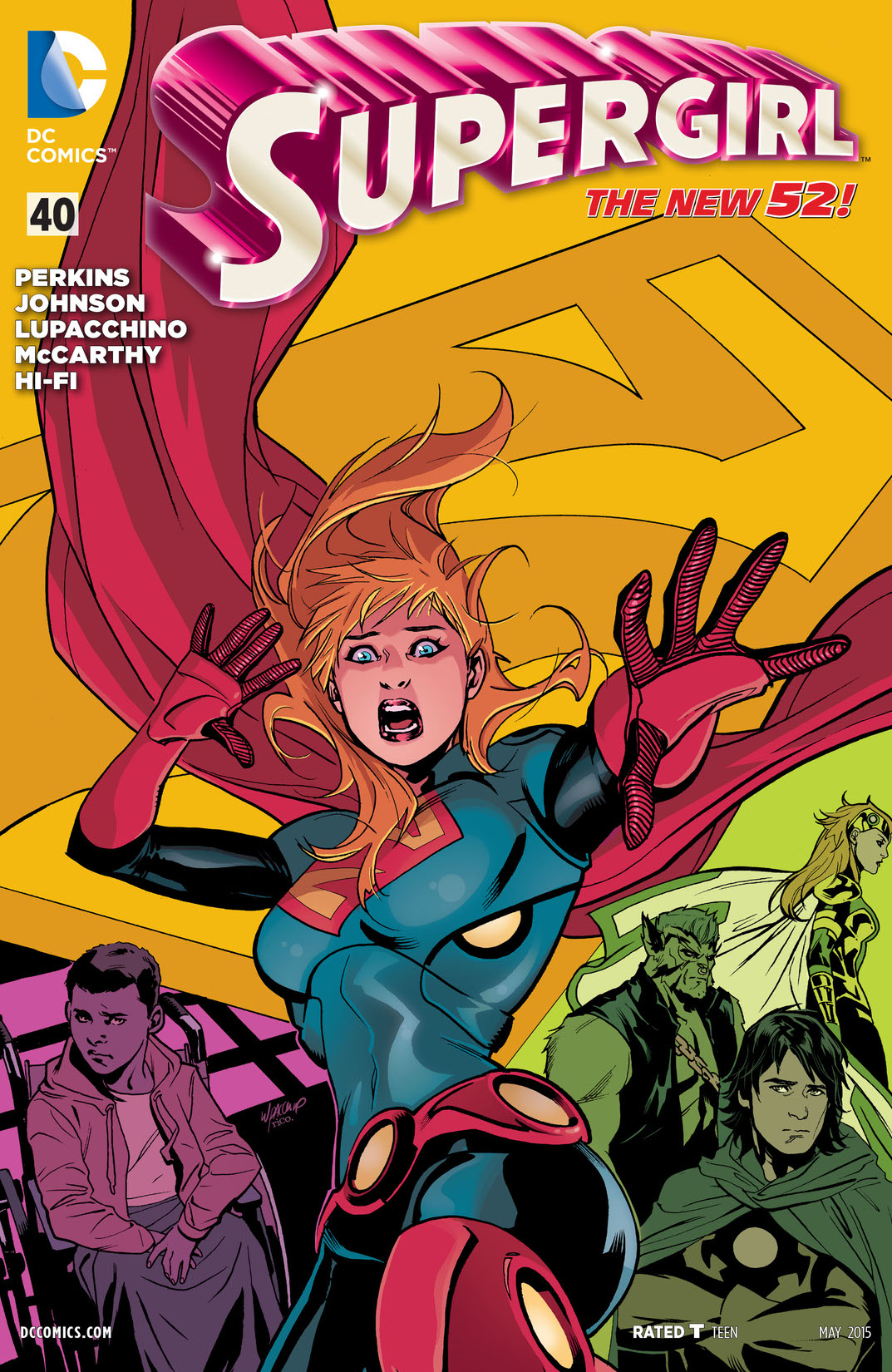 Supergirl (2011-) #40 preview images