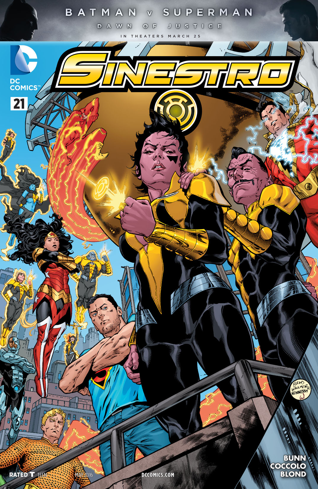 Sinestro #21 preview images