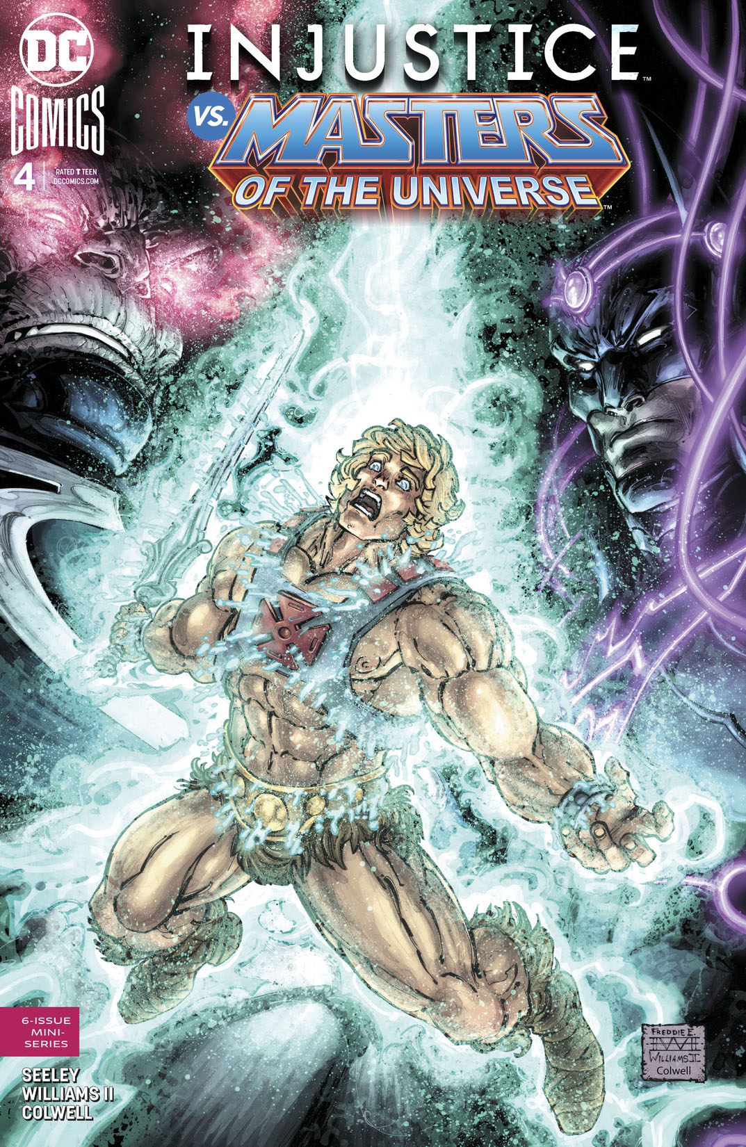Injustice Vs. Masters of the Universe #4 preview images