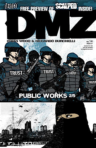 DMZ #14 preview images