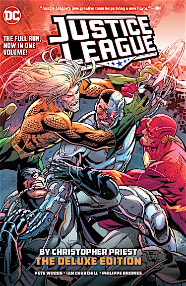 Justice League by Christopher Priest Deluxe Edition preview images