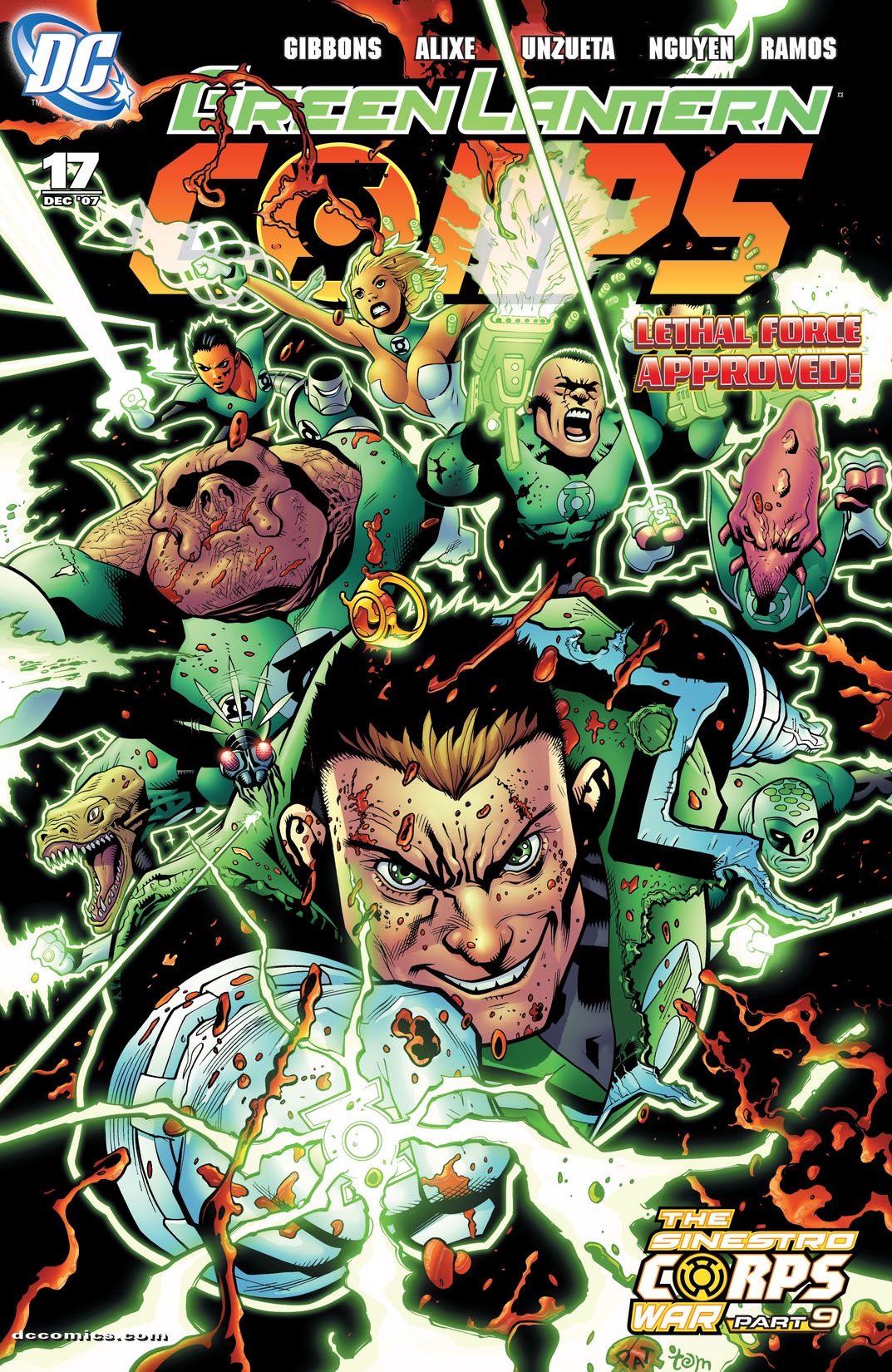 Green Lantern Corps (2006-) #17 preview images