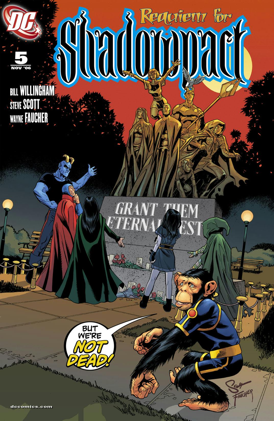 Shadowpact #5 preview images
