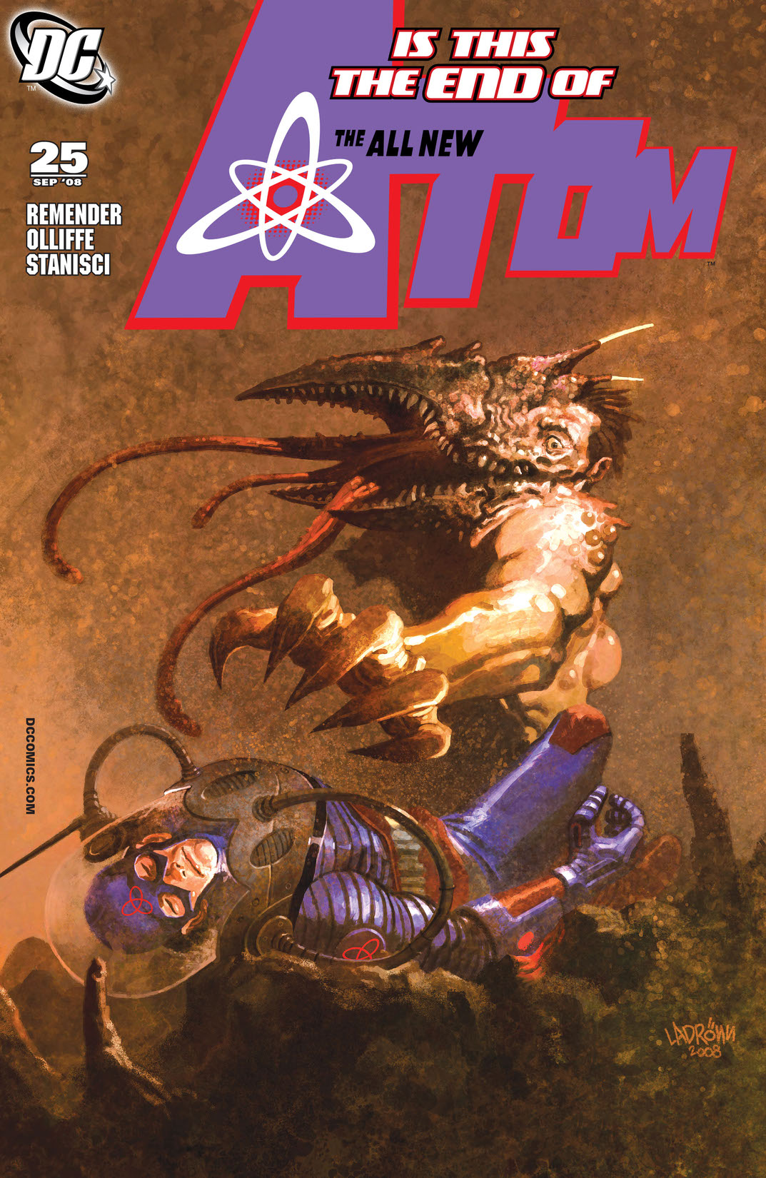 The All New Atom #25 preview images