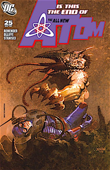 The All New Atom #25 preview images