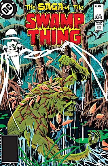 The Saga of the Swamp Thing (1982-) #14 preview images