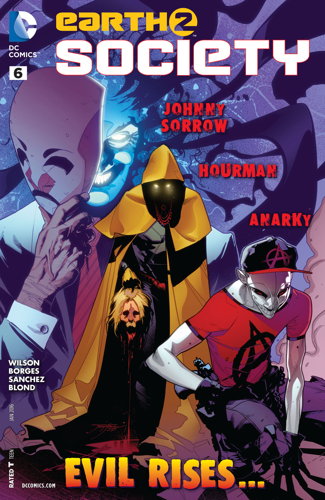 Earth 2: Society #6 preview images